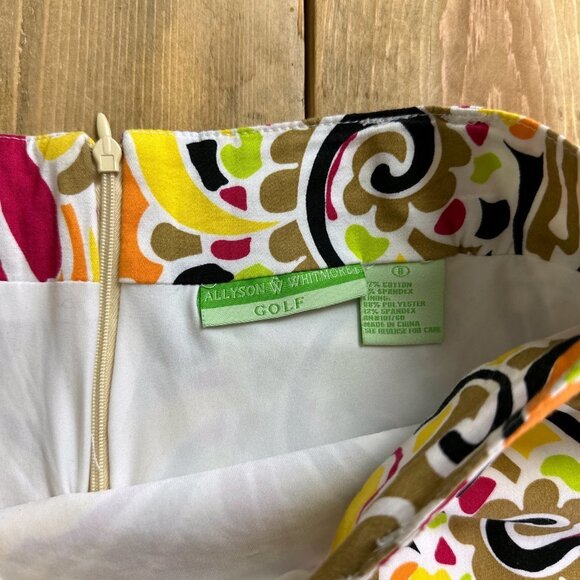 Allyson Whitmore Golf Skort Skirt 8 - Picture 5 of 8
